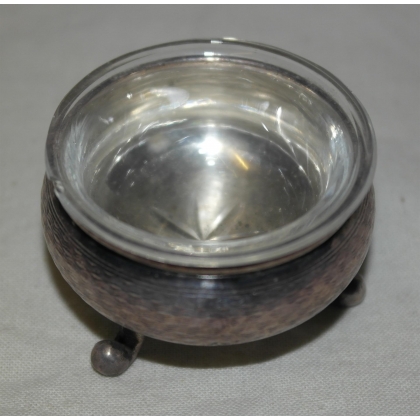  Paire de petites salières en argent et sur  Moinat SA  - Antiquités décoration