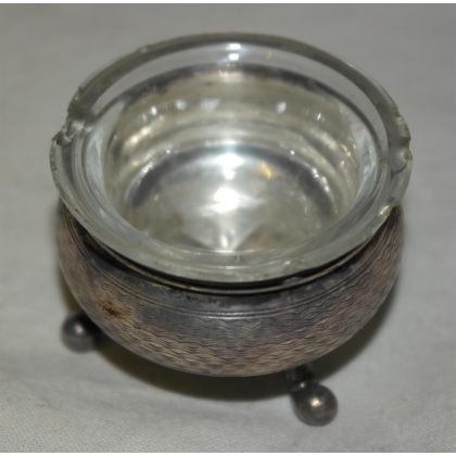  Paire de petites salières en argent et sur  Moinat SA  - Antiquités décoration