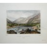 Coloured engraving ‘Onsernone Valley’ by Moinat SA – Antiques and decorative items – Engravings, lithographs