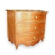 Louis XV chest of drawers, wit