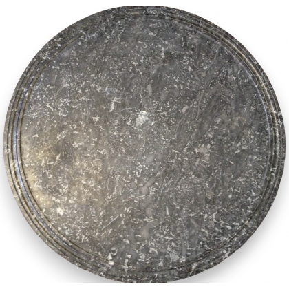 Round pedestal table top with a groove on  Moinat SA  - Antiques and home décor