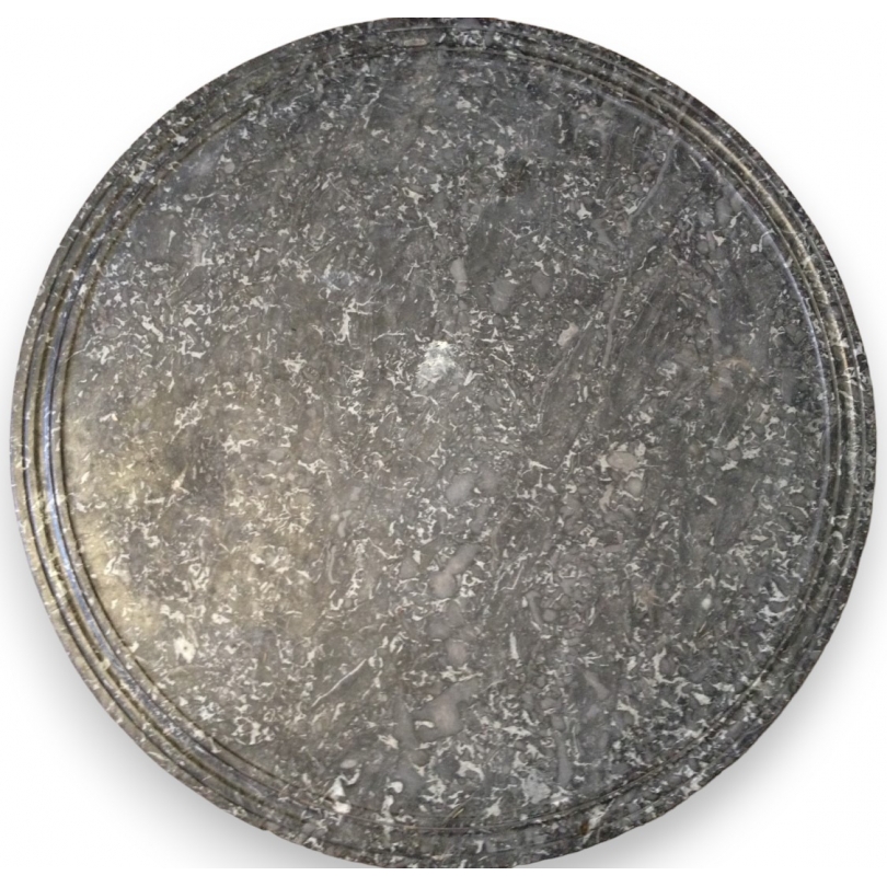 Round pedestal table top with a groove on  Moinat SA  - Antiques and home décor