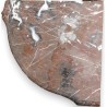 Red marble corner tray from  Moinat SA  - Antiques and home décor