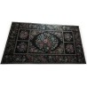  Tapis au petit point (fait main) fond sur  Moinat SA  - Antiquités décoration