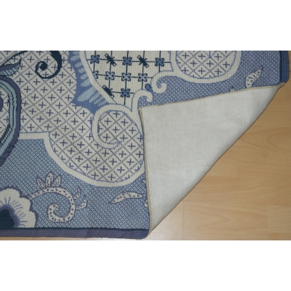Small-stitch rug (handmade), on display at  Moinat SA  - Antiques and home décor