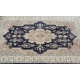 Tapis persan beige et bleu