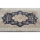 Tapis persan beige et bleu