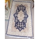 Tapis persan beige et bleu