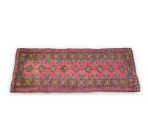 Tapis fond rouge