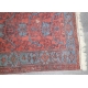 Tapis fond rouge