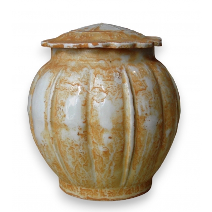 Pot à miel en porcelaine