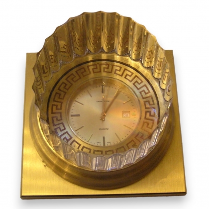 LAUGEROTTE ‘column’ table clock at Moinat SA – Antiques and home décor