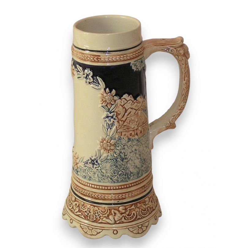 Chope de bière en céramique