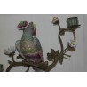 "Cockatiel" 2-light wall light, right-hand version, from Moinat SA – Antiques and home décor