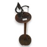 Glove-maker’s vice with walnut stand at  Moinat SA  - Antiques and home décor
