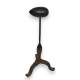 Fauteuil Louis-Philippe à crosse paillé