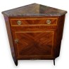  Encoignure Louis XVI à 1 porte en bois sur  Moinat SA  - Antiquités décoration