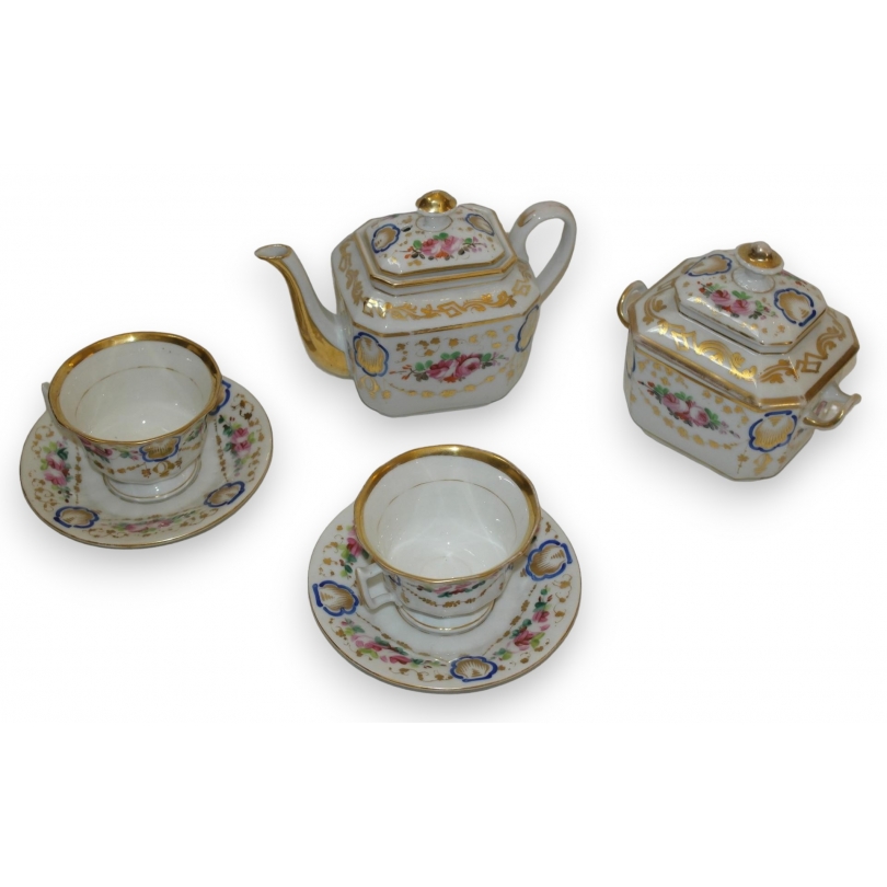"Vieux" porcelain tea set by Moinat SA – Antiques and home décor