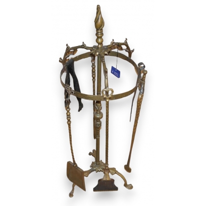 Garniture de cheminée ronde hollandaise