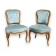 Pair of Louis XV chairs.