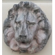 Goulot en marbre rose "Tête de lion"