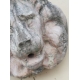 Goulot en marbre rose "Tête de lion"