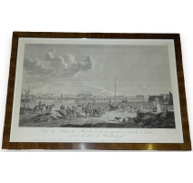 Gravure "Vue du Palais de Marbre & de