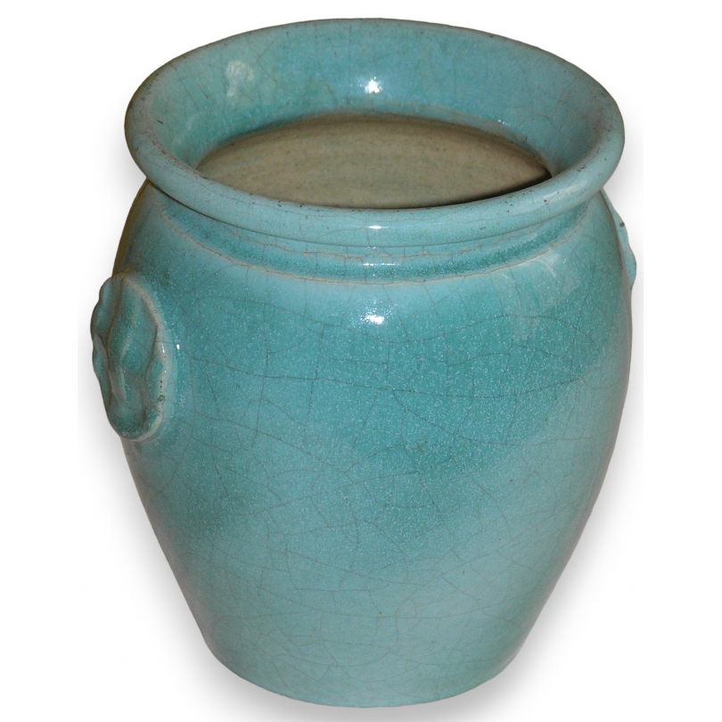 Vase, en céramique, signé 748 BONIFAS