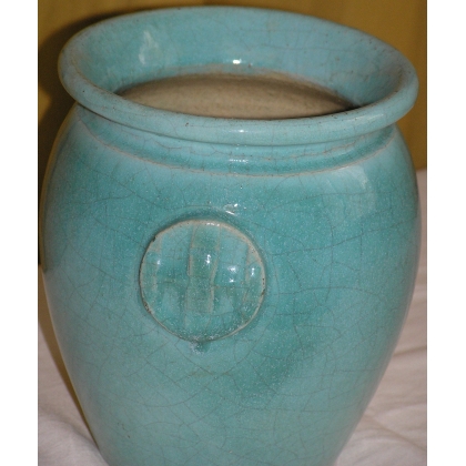 Vase, en céramique, signé 748 BONIFAS