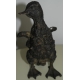 Par de patos en bronce