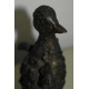 Par de patos en bronce