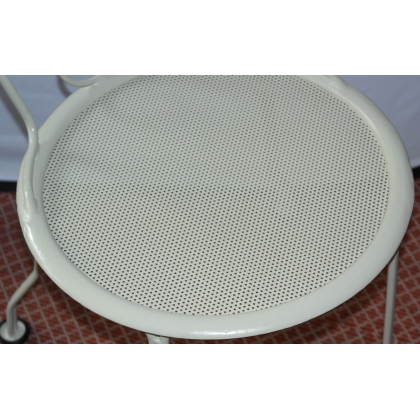  Chaise en fer forgé modèle Brionne, sur  Moinat SA  - Antiquités décoration