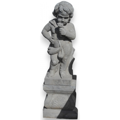 Stone sculpture ‘Spring Child’ at Moinat SA – Antiques and home décor