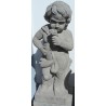 Stone sculpture ‘Spring Child’ at Moinat SA – Antiques and home décor