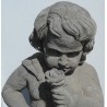 Stone sculpture ‘Spring Child’ at Moinat SA – Antiques and home décor