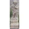 Stone sculpture ‘Spring Child’ at Moinat SA – Antiques and home décor