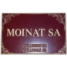 Cast aluminium plaque design by  Moinat SA  - Antiques and decorative items