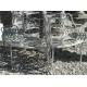 Bench tree into four elements in iron