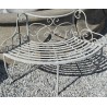  Banc d'arbre en quatre éléments en fer sur  Moinat SA  - Antiquités décoration