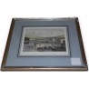 Coloured engraving "Geneva, Pont de la Moinat SA" – Antiques and decorative items – Engravings, lithographs