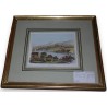 Coloured engraving ‘View of Geneva’ by Moinat SA – Antiques and decorative items – Engravings, lithographs