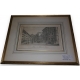 Gravure "Place et Porte de Rive" de P.