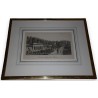 Engraving: ‘View of the Jardin des Plantes’, by Moinat SA – Antiques and decorative items – Engravings, lithographs