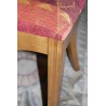 Chaise modèle Orphey, teinte Youna et rouge