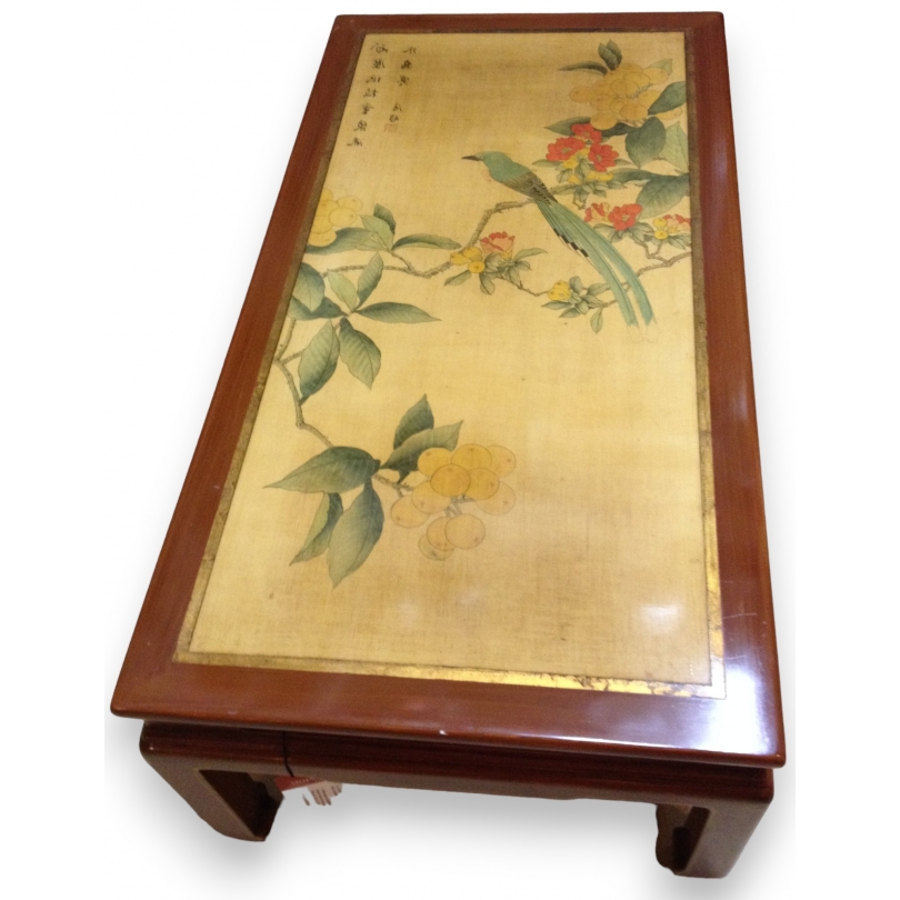  Table basse chinoise en laque, dessus sur  Moinat SA  - Antiquités décoration
