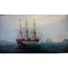 Paintings | Painting entitled ‘Bateau’, signed DUBREUIL. Moinat SA  – Antiques and home décor