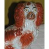 Staffordshire porcelain dog at  Moinat SA  - Antiques and home décor