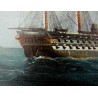 Paintings | Painting entitled ‘Bateau’, signed DUBREUIL. Moinat SA  – Antiques and home décor