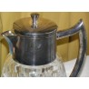 Antique crystal decanter, mounted by  Moinat SA  - Antiques and home décor