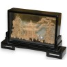 'Temple' bas-relief, made of cork, by Moinat SA – Antiques and home décor